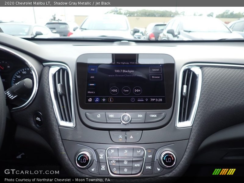 Shadow Gray Metallic / Jet Black 2020 Chevrolet Malibu LT