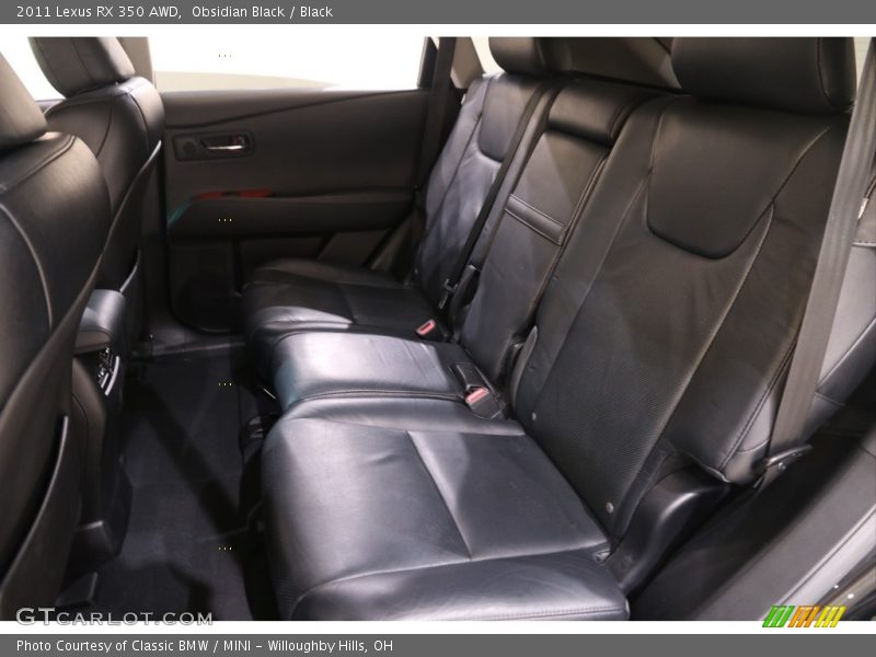 Obsidian Black / Black 2011 Lexus RX 350 AWD