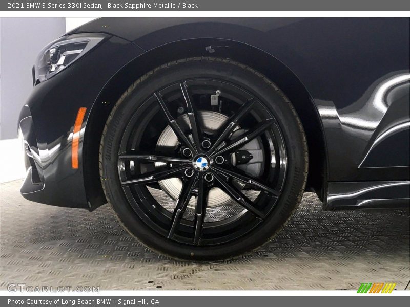 Black Sapphire Metallic / Black 2021 BMW 3 Series 330i Sedan