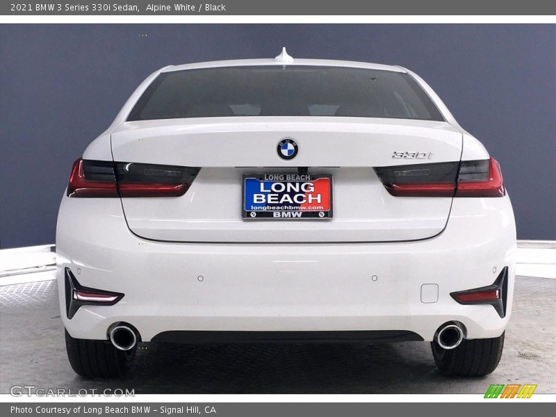 Alpine White / Black 2021 BMW 3 Series 330i Sedan