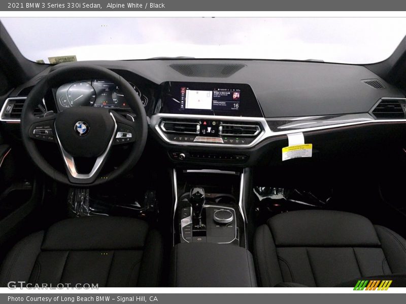 Alpine White / Black 2021 BMW 3 Series 330i Sedan