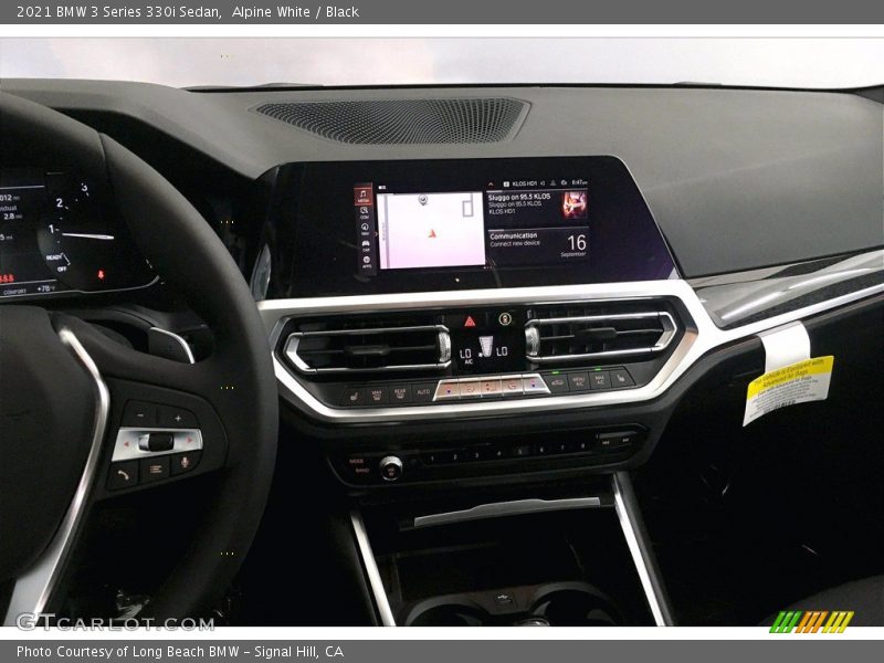 Alpine White / Black 2021 BMW 3 Series 330i Sedan