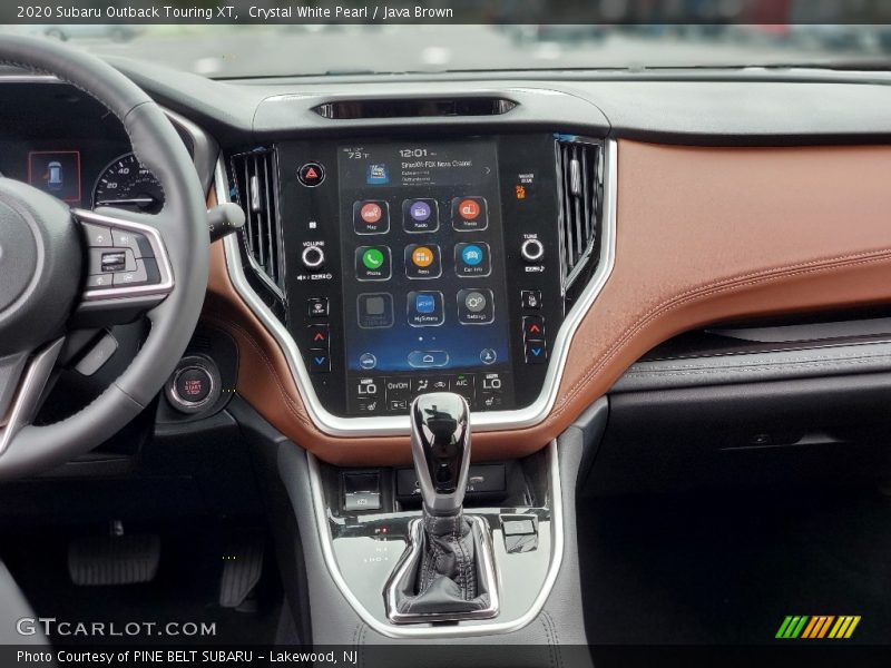 Dashboard of 2020 Outback Touring XT