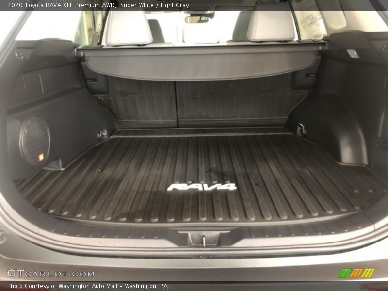 Super White / Light Gray 2020 Toyota RAV4 XLE Premium AWD