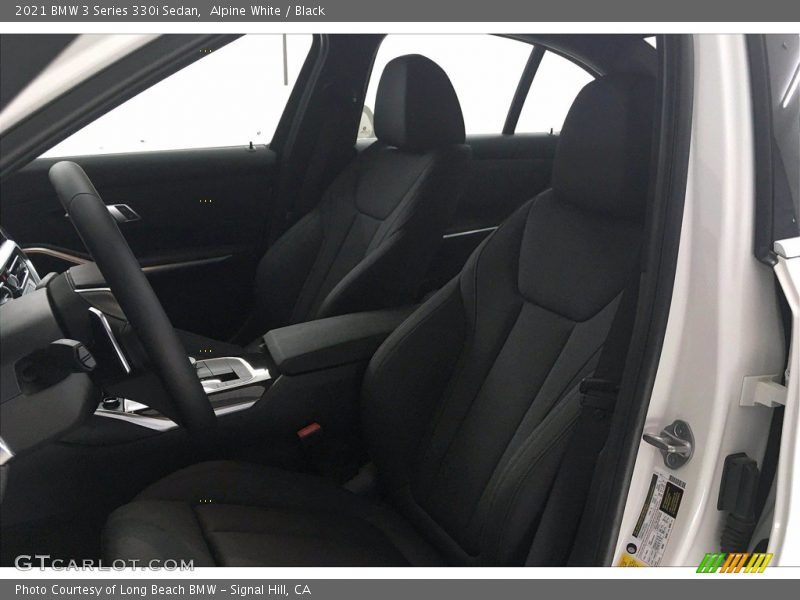 Alpine White / Black 2021 BMW 3 Series 330i Sedan