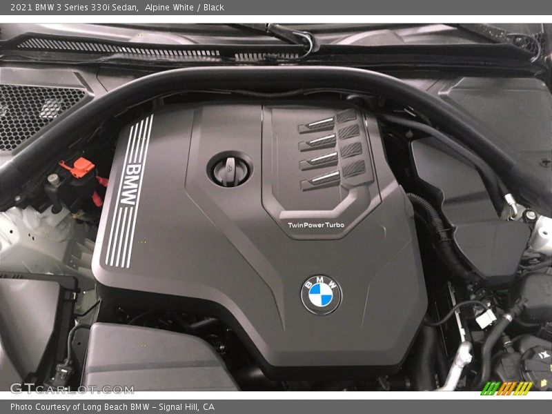 Alpine White / Black 2021 BMW 3 Series 330i Sedan