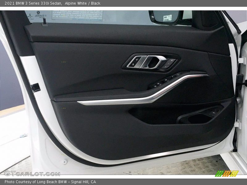 Alpine White / Black 2021 BMW 3 Series 330i Sedan