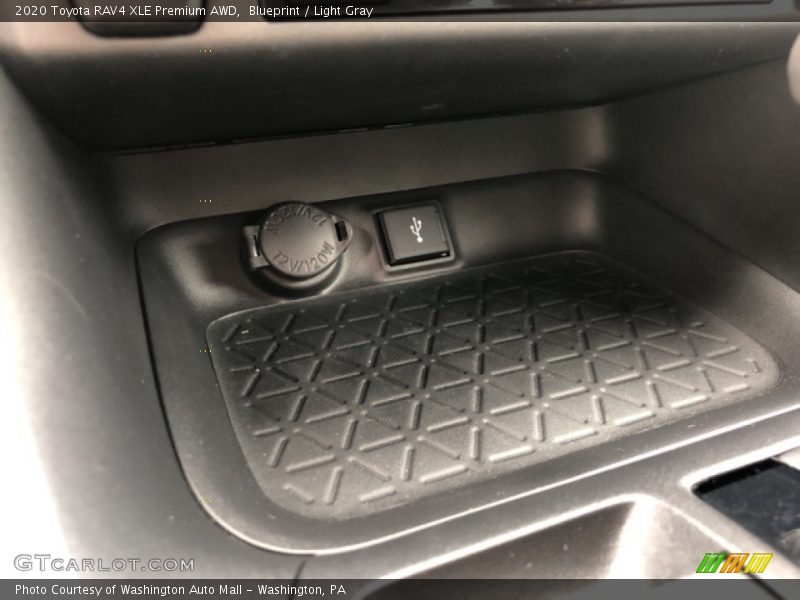 Blueprint / Light Gray 2020 Toyota RAV4 XLE Premium AWD