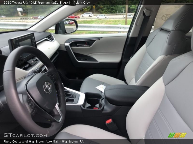 Blueprint / Light Gray 2020 Toyota RAV4 XLE Premium AWD
