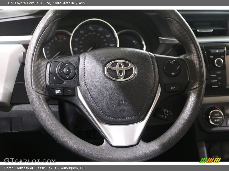  2015 Corolla LE Eco Steering Wheel