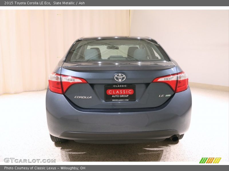Slate Metallic / Ash 2015 Toyota Corolla LE Eco