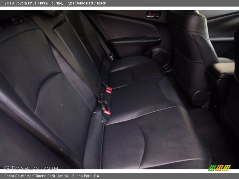 Hypersonic Red / Black 2018 Toyota Prius Three Touring