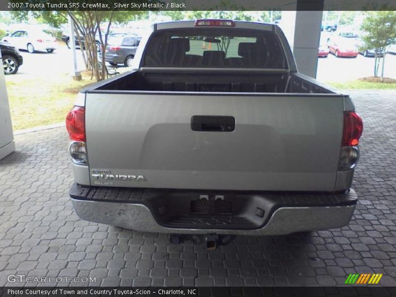 Silver Sky Metallic / Black 2007 Toyota Tundra SR5 CrewMax