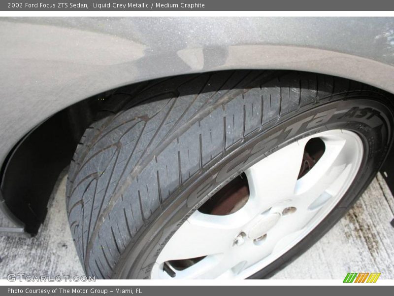 Liquid Grey Metallic / Medium Graphite 2002 Ford Focus ZTS Sedan