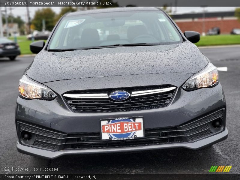 Magnetite Gray Metallic / Black 2020 Subaru Impreza Sedan