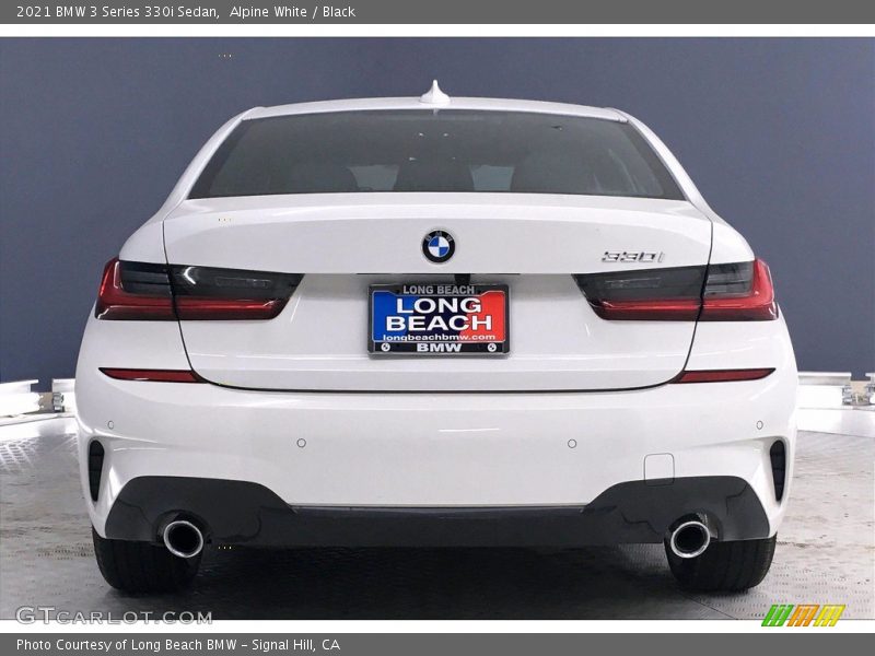 Alpine White / Black 2021 BMW 3 Series 330i Sedan