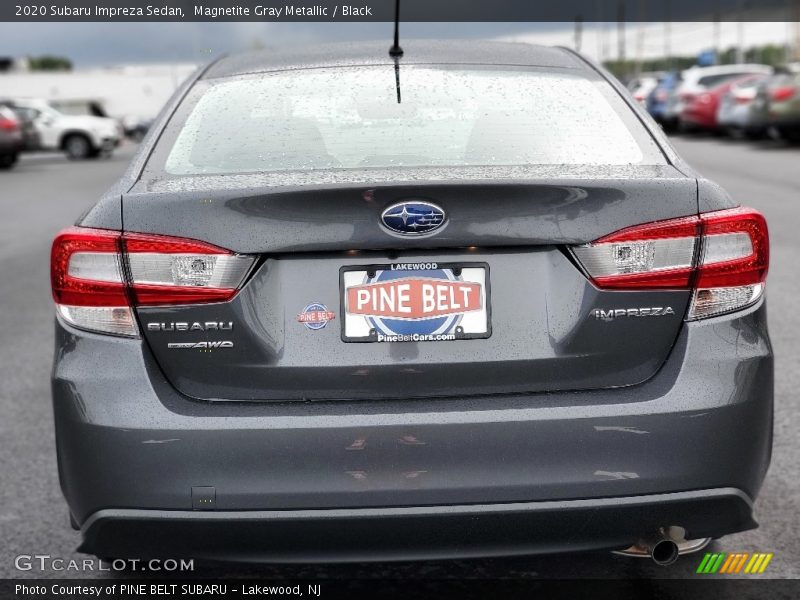 Magnetite Gray Metallic / Black 2020 Subaru Impreza Sedan