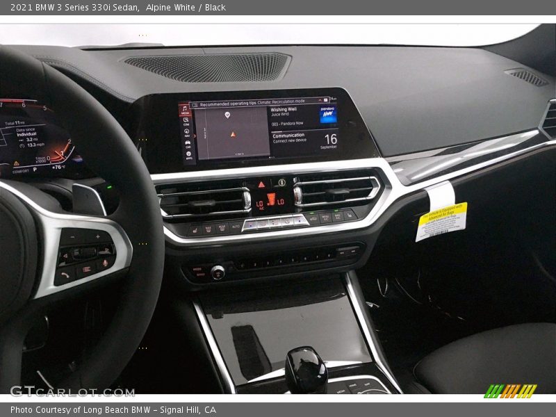 Alpine White / Black 2021 BMW 3 Series 330i Sedan