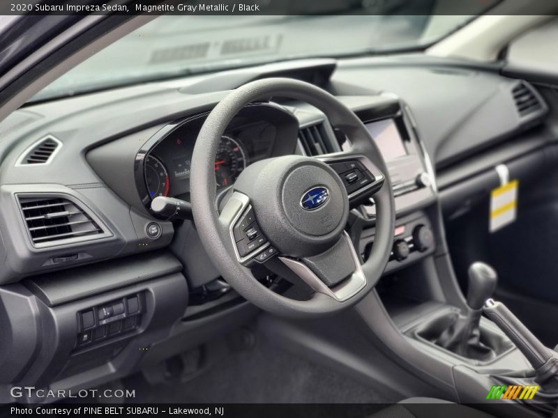 Magnetite Gray Metallic / Black 2020 Subaru Impreza Sedan