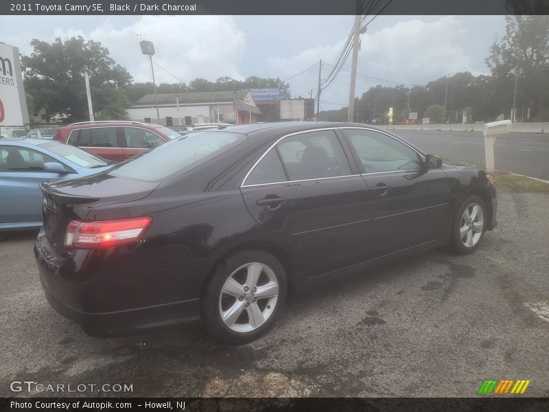 Black / Dark Charcoal 2011 Toyota Camry SE