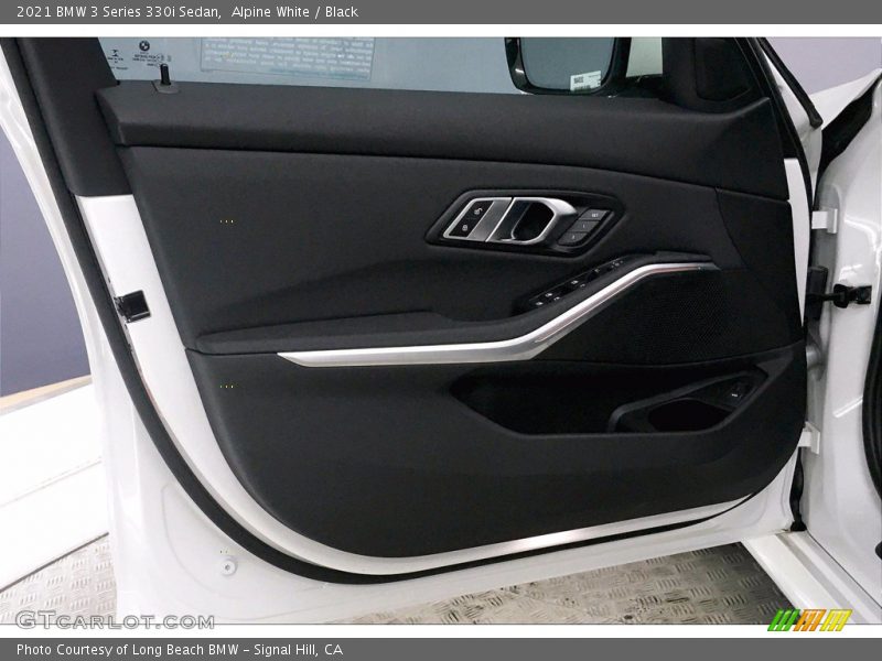 Alpine White / Black 2021 BMW 3 Series 330i Sedan