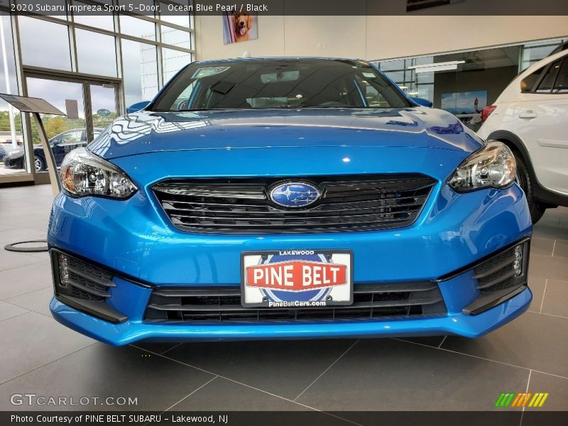Ocean Blue Pearl / Black 2020 Subaru Impreza Sport 5-Door