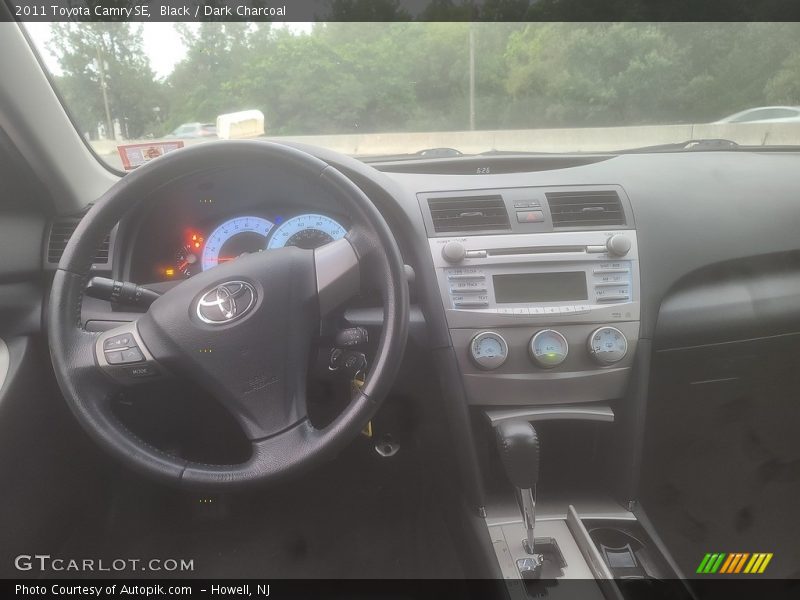 Black / Dark Charcoal 2011 Toyota Camry SE