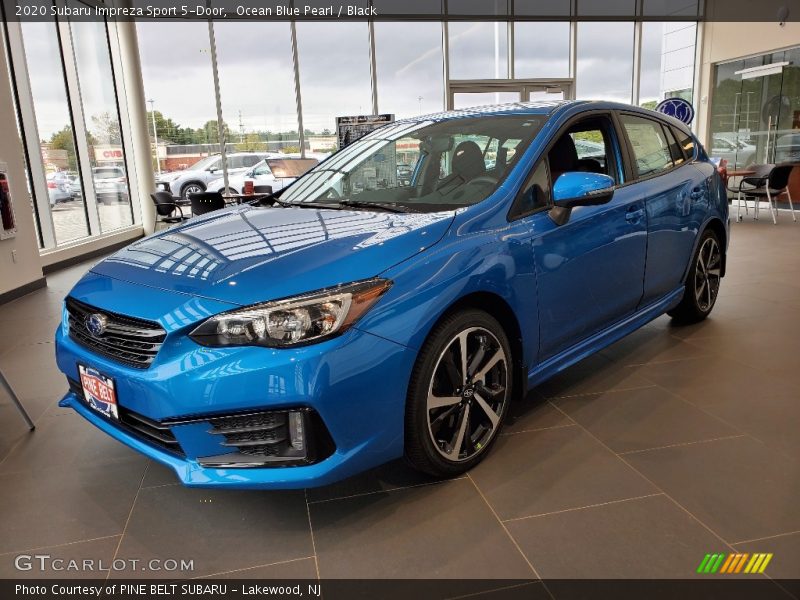 Ocean Blue Pearl / Black 2020 Subaru Impreza Sport 5-Door