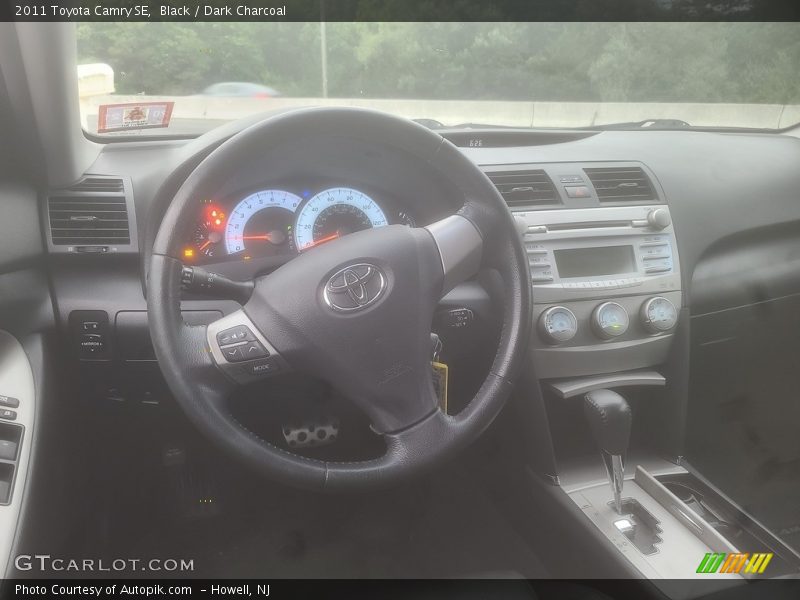 Black / Dark Charcoal 2011 Toyota Camry SE