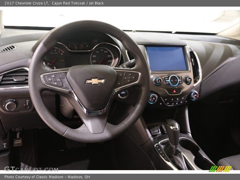 Cajun Red Tintcoat / Jet Black 2017 Chevrolet Cruze LT