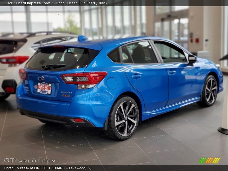 Ocean Blue Pearl / Black 2020 Subaru Impreza Sport 5-Door