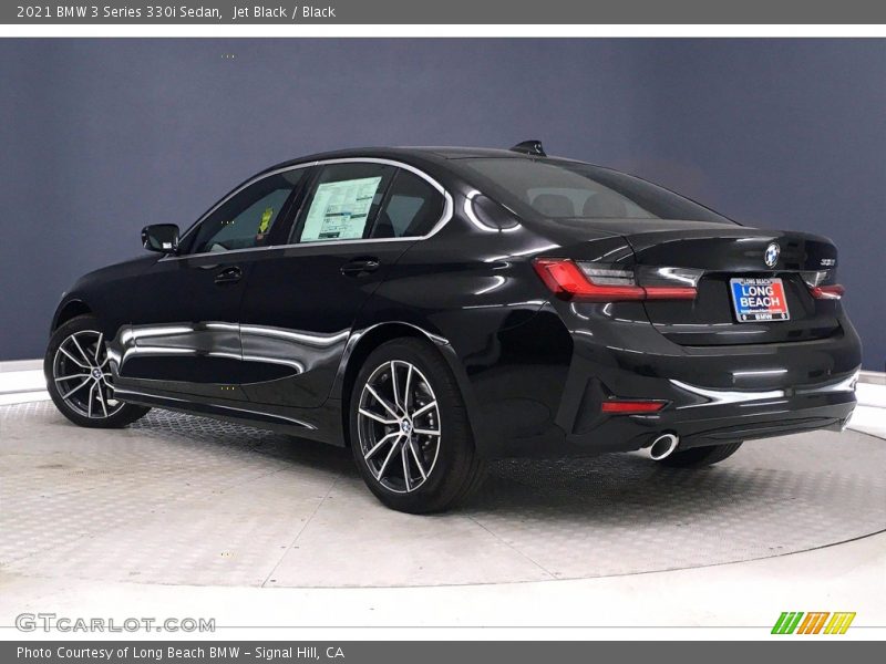 Jet Black / Black 2021 BMW 3 Series 330i Sedan
