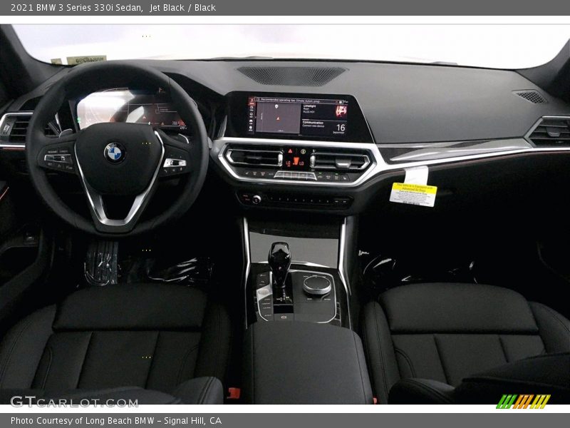 Jet Black / Black 2021 BMW 3 Series 330i Sedan