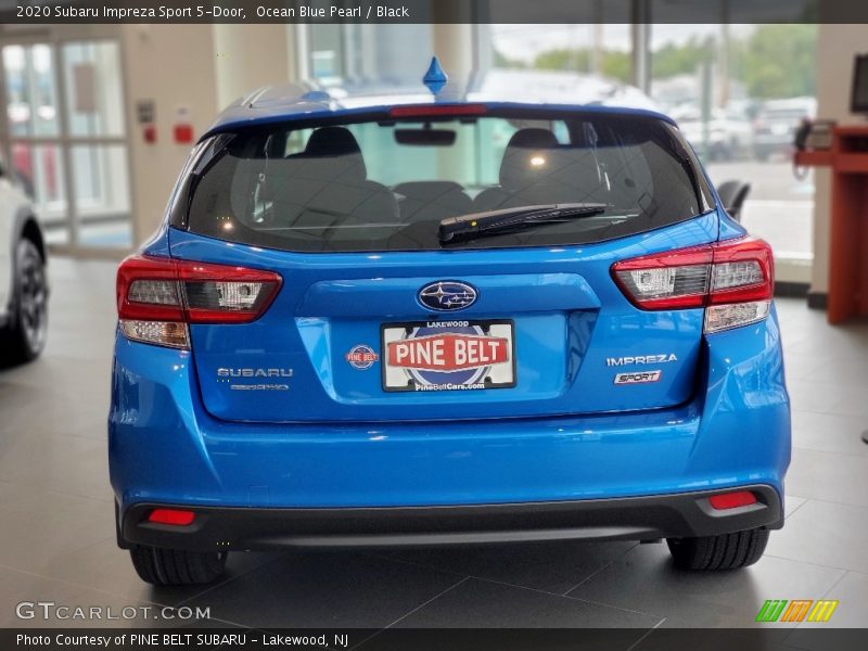 Ocean Blue Pearl / Black 2020 Subaru Impreza Sport 5-Door