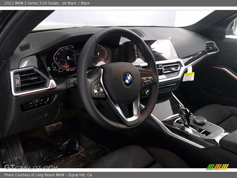 Jet Black / Black 2021 BMW 3 Series 330i Sedan