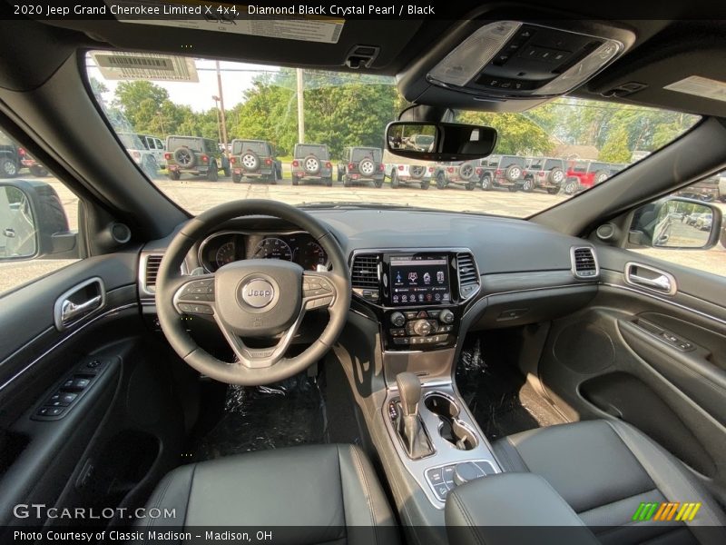 Diamond Black Crystal Pearl / Black 2020 Jeep Grand Cherokee Limited X 4x4