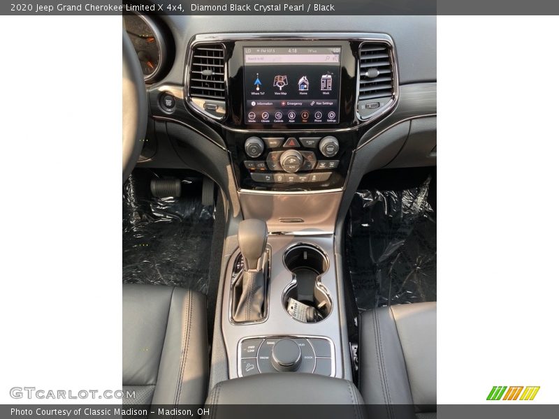 Diamond Black Crystal Pearl / Black 2020 Jeep Grand Cherokee Limited X 4x4