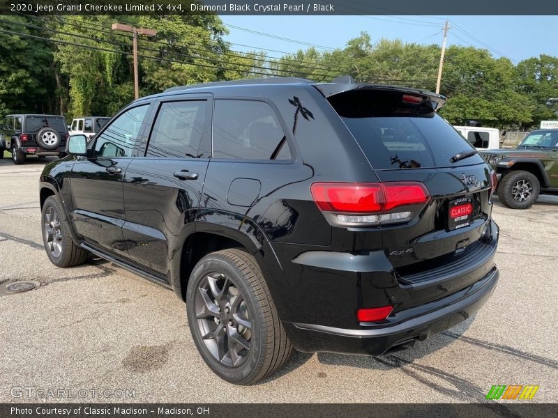 Diamond Black Crystal Pearl / Black 2020 Jeep Grand Cherokee Limited X 4x4