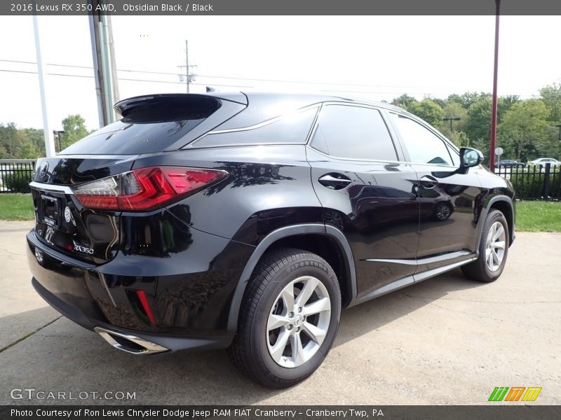  2016 RX 350 AWD Obsidian Black