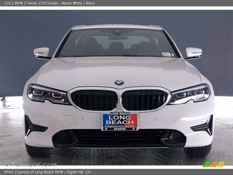Alpine White / Black 2021 BMW 3 Series 330i Sedan