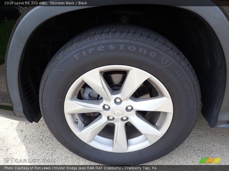  2016 RX 350 AWD Wheel