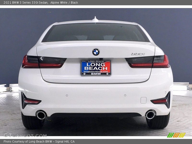 Alpine White / Black 2021 BMW 3 Series 330i Sedan