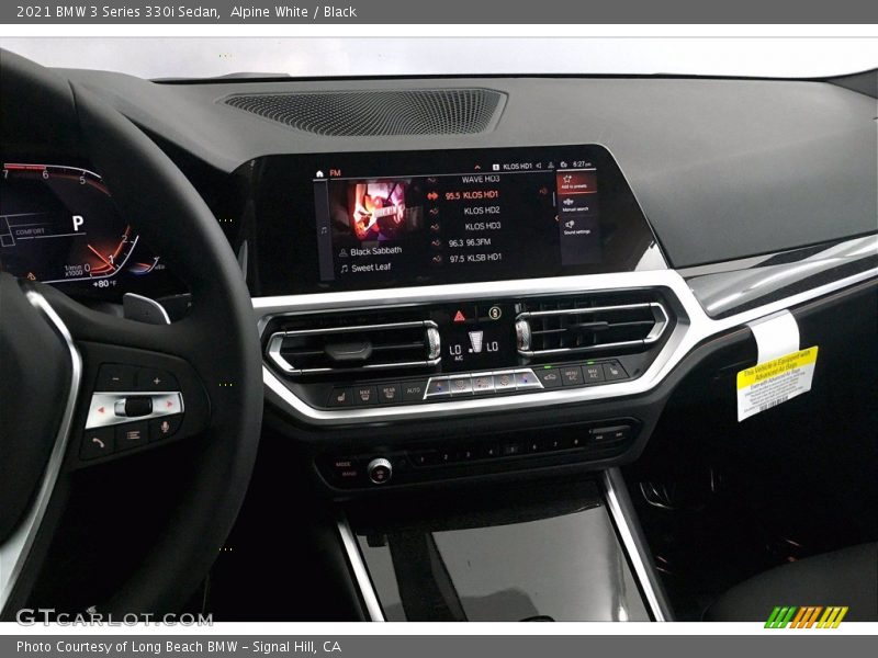 Alpine White / Black 2021 BMW 3 Series 330i Sedan