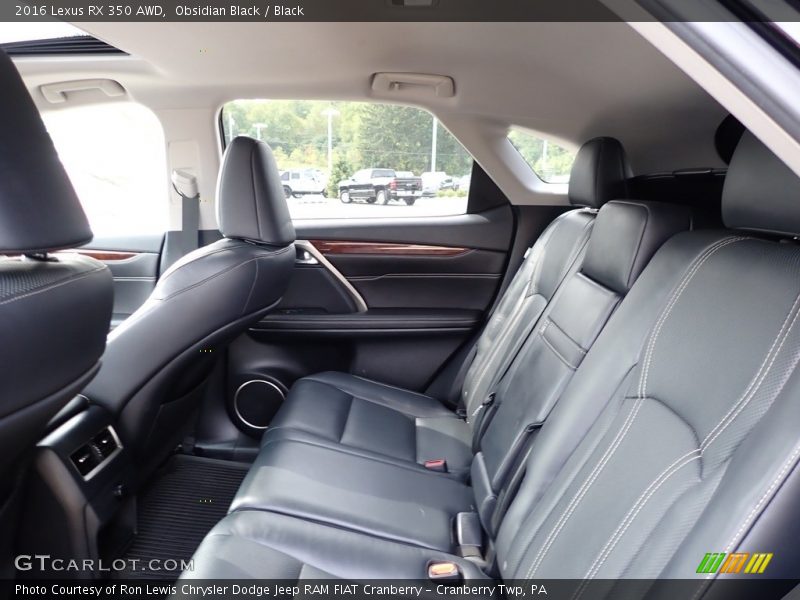 Obsidian Black / Black 2016 Lexus RX 350 AWD