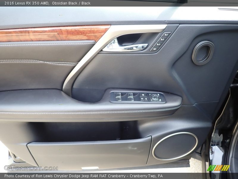 Obsidian Black / Black 2016 Lexus RX 350 AWD