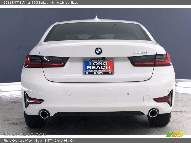 Alpine White / Black 2021 BMW 3 Series 330i Sedan