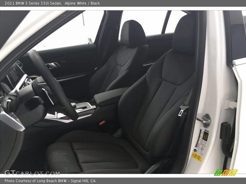 Alpine White / Black 2021 BMW 3 Series 330i Sedan
