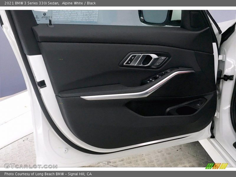 Alpine White / Black 2021 BMW 3 Series 330i Sedan
