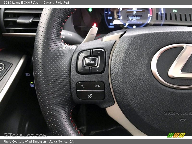  2019 IS 300 F Sport Steering Wheel