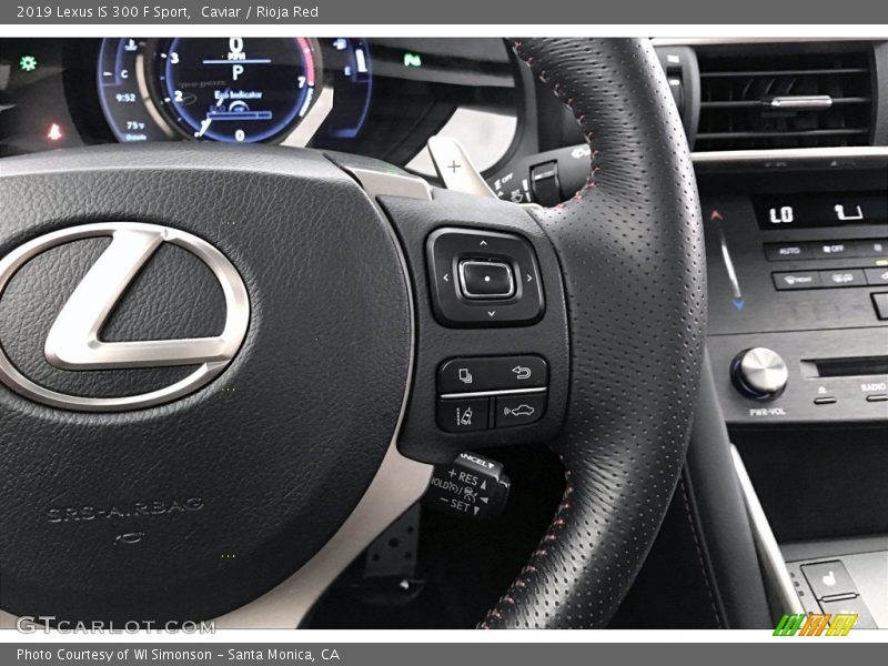  2019 IS 300 F Sport Steering Wheel